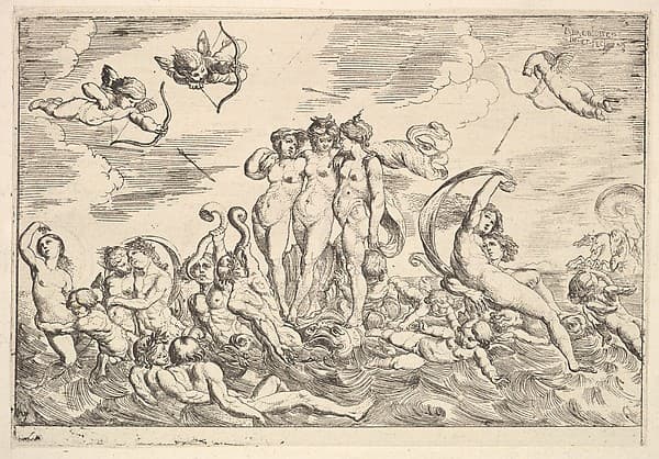 Artwork of Triumph of Galatea