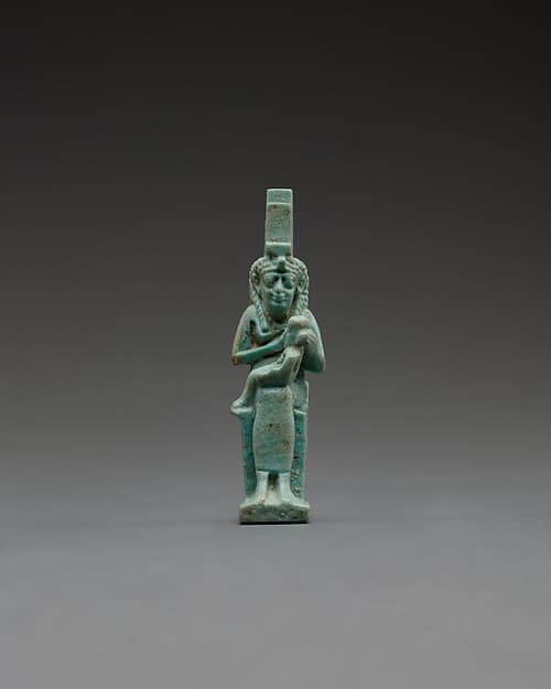 Artwork of Figure of Isis nursing Horus