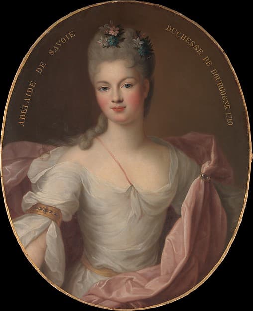 Artwork of Marie Adélaïde de Savoie (1685–1712), Duchesse de Bourgogne