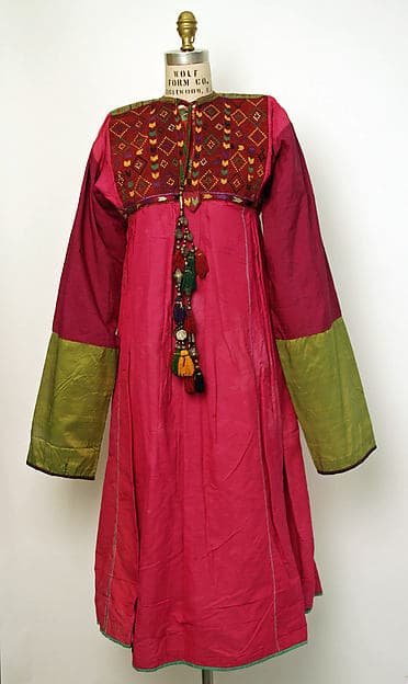 Artwork of Festive Dress of a Hazara Woman