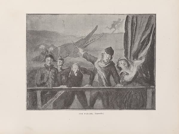 Artwork of Honoré Daumier, l'homme et l'œuvre : ouvrage orné d'un portrait à l'ea-forte, de deux héliogravures et de 47 illustrations