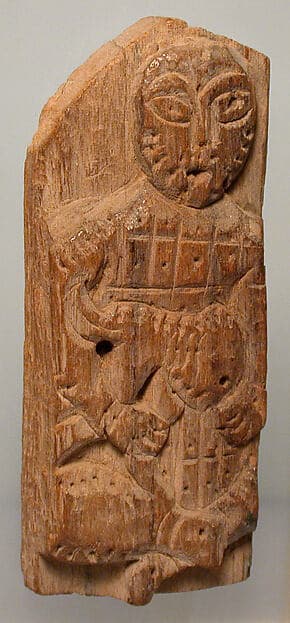 Artwork of Plaque of a Man