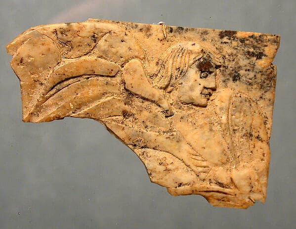 Artwork of Plaque of a Young Man