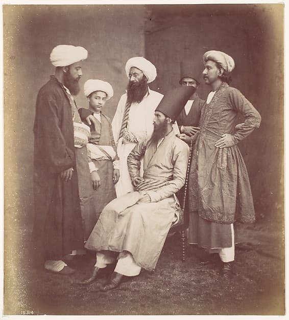 Artwork of [Six East Indian Men]