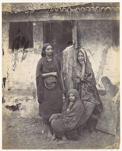 Artwork of [Three East Indian Women]