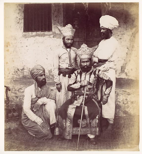 Artwork of [Four East Indian Men]