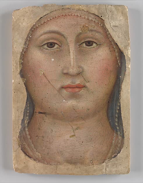 Artwork of Head of the Virgin